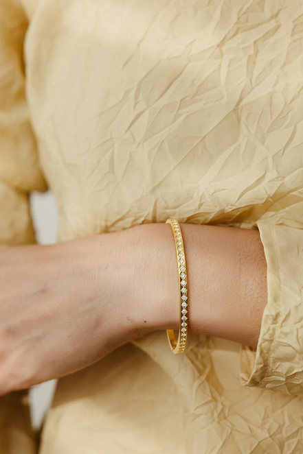 Orlina Gold Stone Bracelet