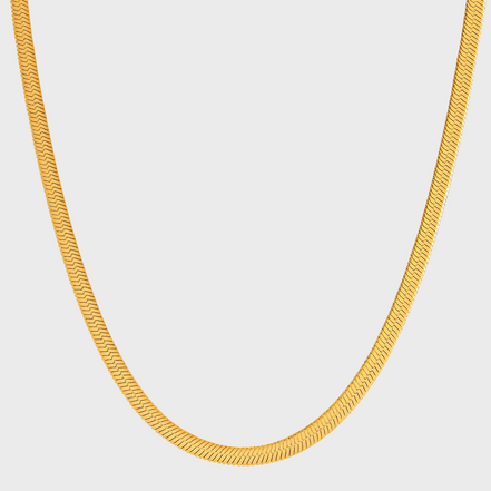 Valentina Gold Snake Chain Necklace