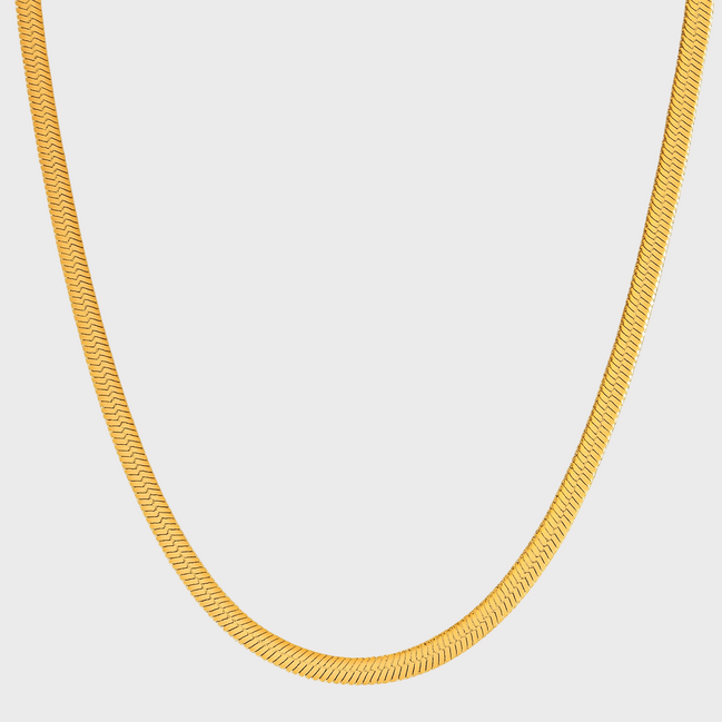 Valentina Gold Snake Chain Necklace