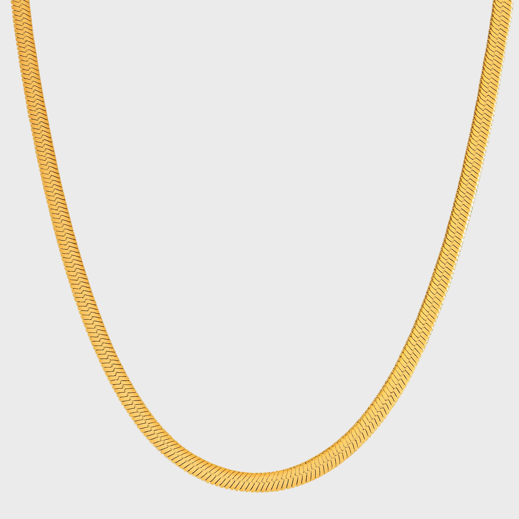 Valentina Gold Snake Chain Necklace