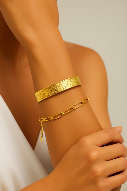 Serena Link Gold Bracelet