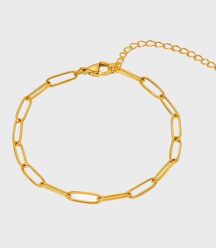 Serena Link Gold Bracelet