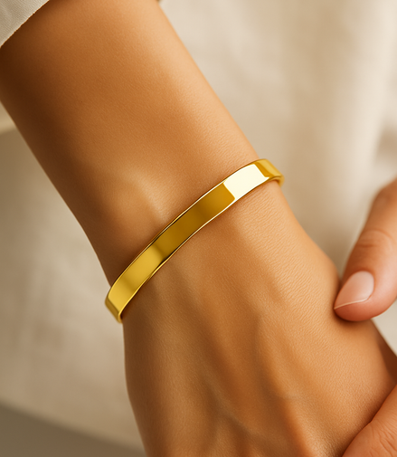 Ava Gold Cuff Bracelet