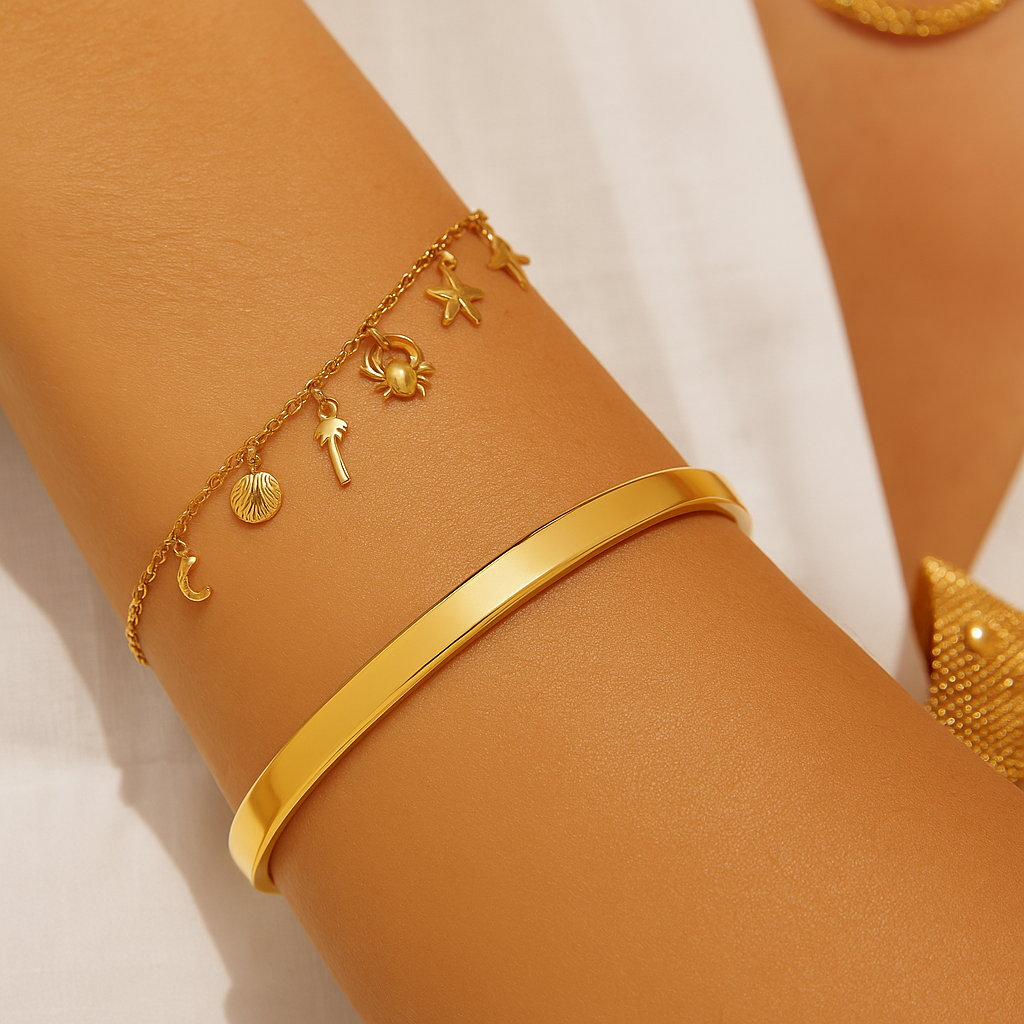 Aria Gold Bracelet