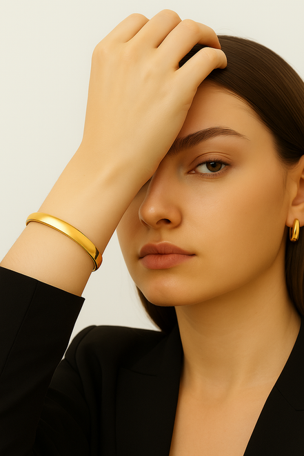 Noelle Gold Bracelet - Big