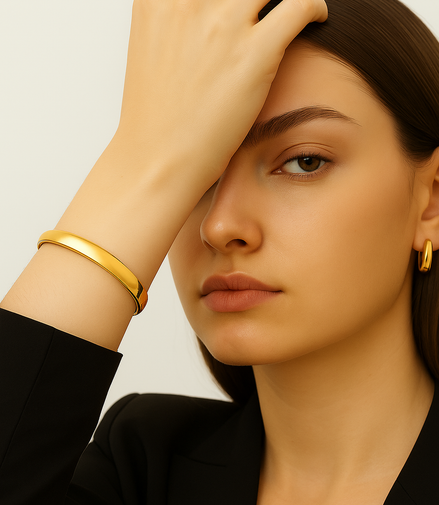 Noelle Gold Bracelet - Big