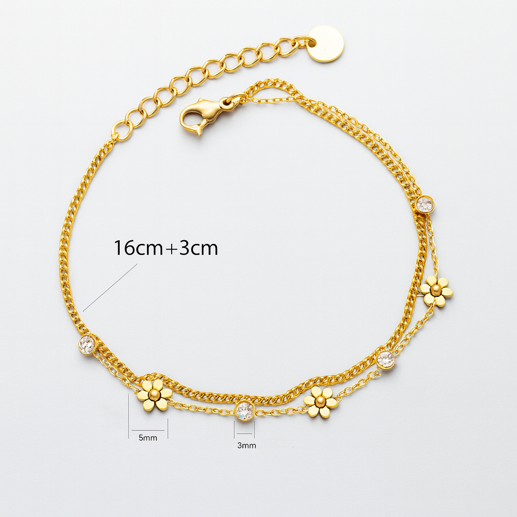Blossom Gold Bracelet