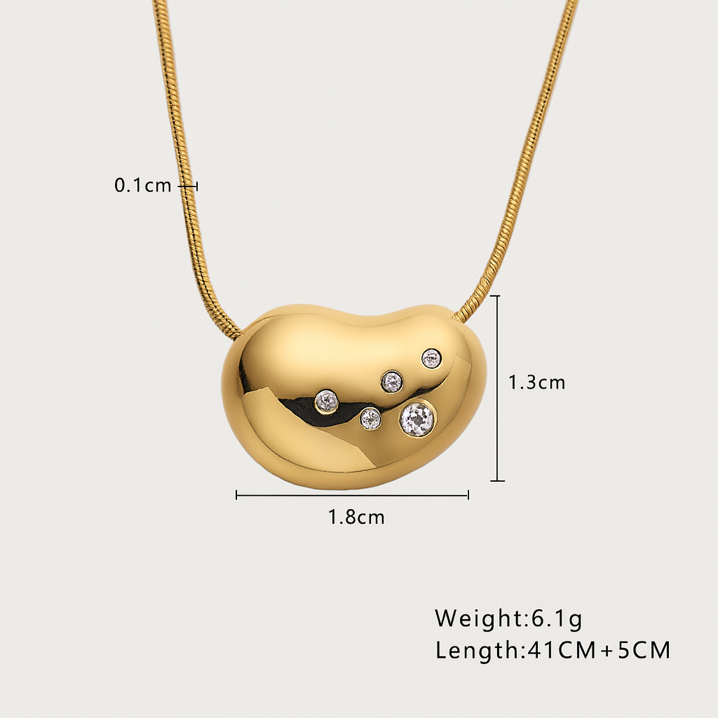 Stellara Charm Gold Necklace