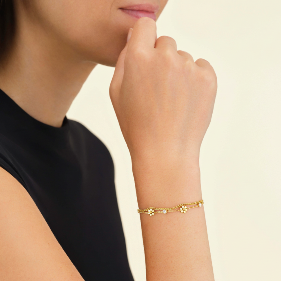 Blossom Gold Bracelet