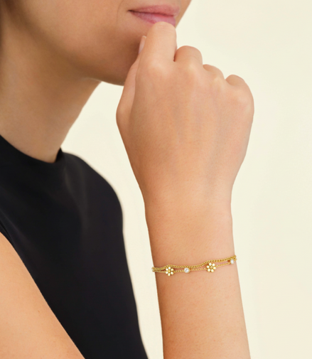 Blossom Gold Bracelet
