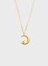 Selene Moon Gold Necklace