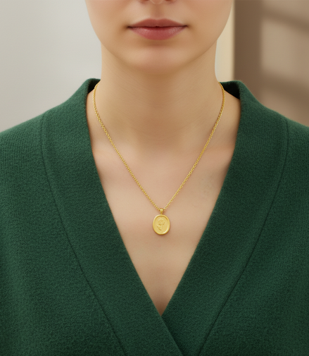 Lilia Gold Necklace