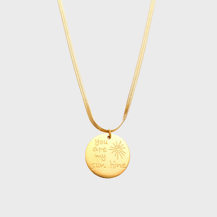 Sunshine Gold Necklace