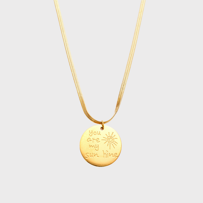 Sunshine Gold Necklace
