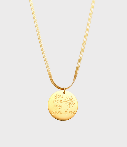 Sunshine Gold Necklace