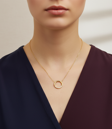 Alina Gold Necklace