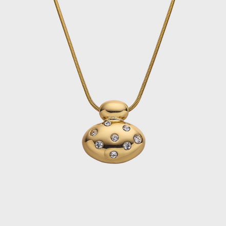 Stellara Charm Gold Necklace