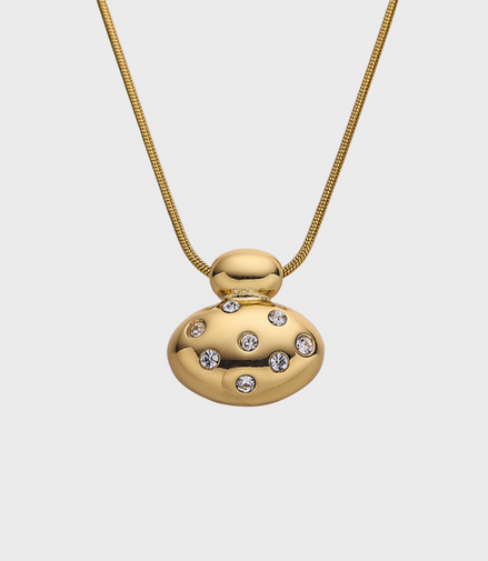 Stellara Charm Gold Necklace