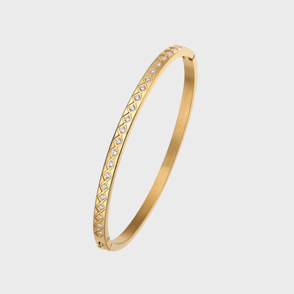 Orlina Gold Stone Bracelet
