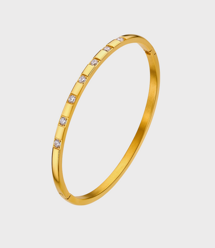 Rosalie Gold Stone Bracelet