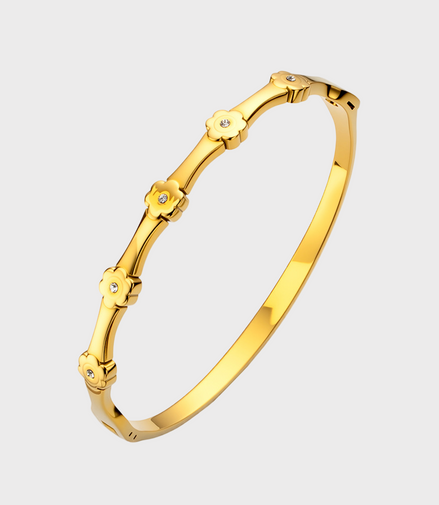 Flora Gold Bracelet