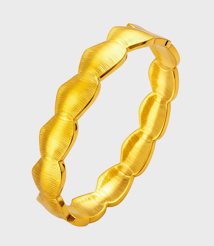 Solis Wave Gold Bracelet