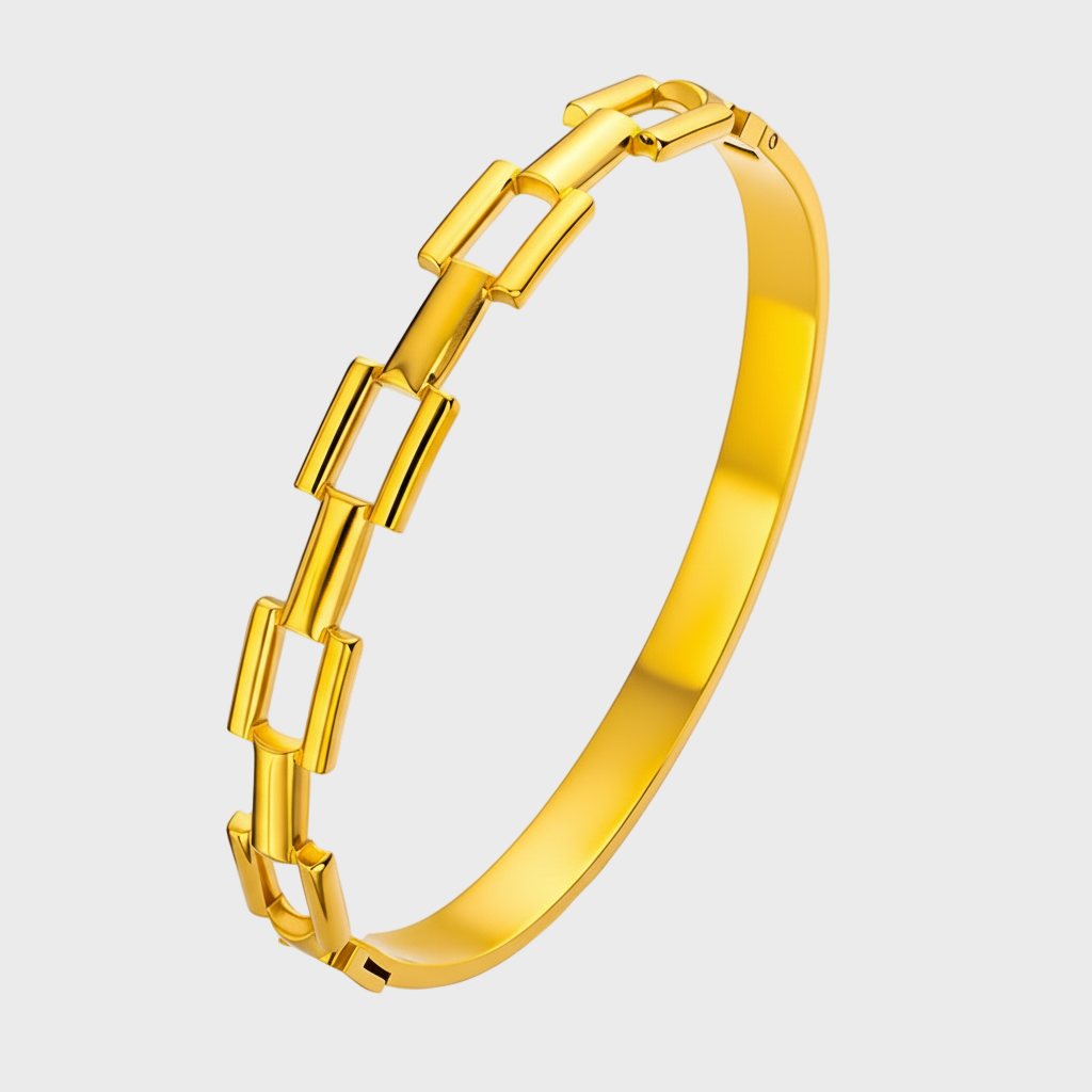 Aura Link Gold Bracelet