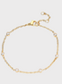 Seris Crystal Gold Bracelet