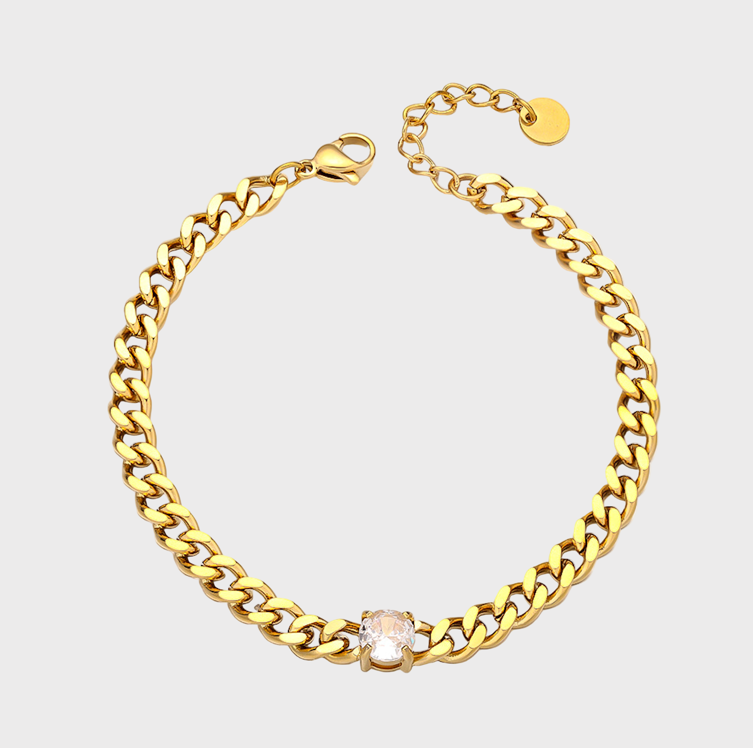 Cyria Gold Chain Bracelet