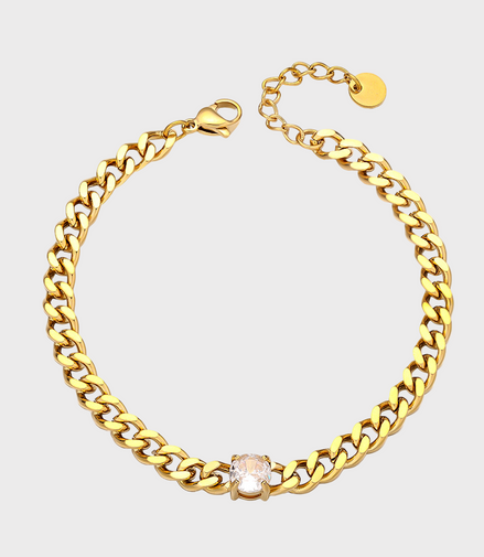 Cyria Gold Chain Bracelet