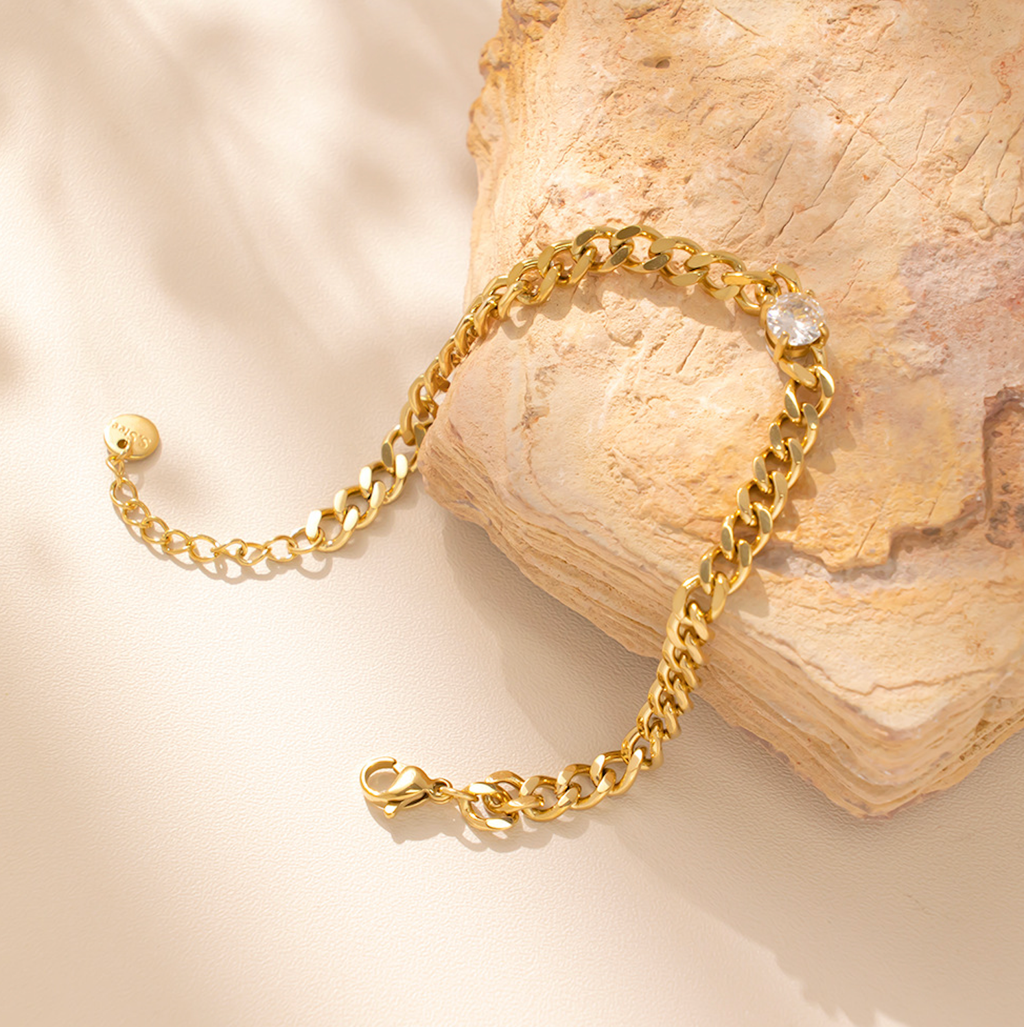 Cyria Gold Chain Bracelet