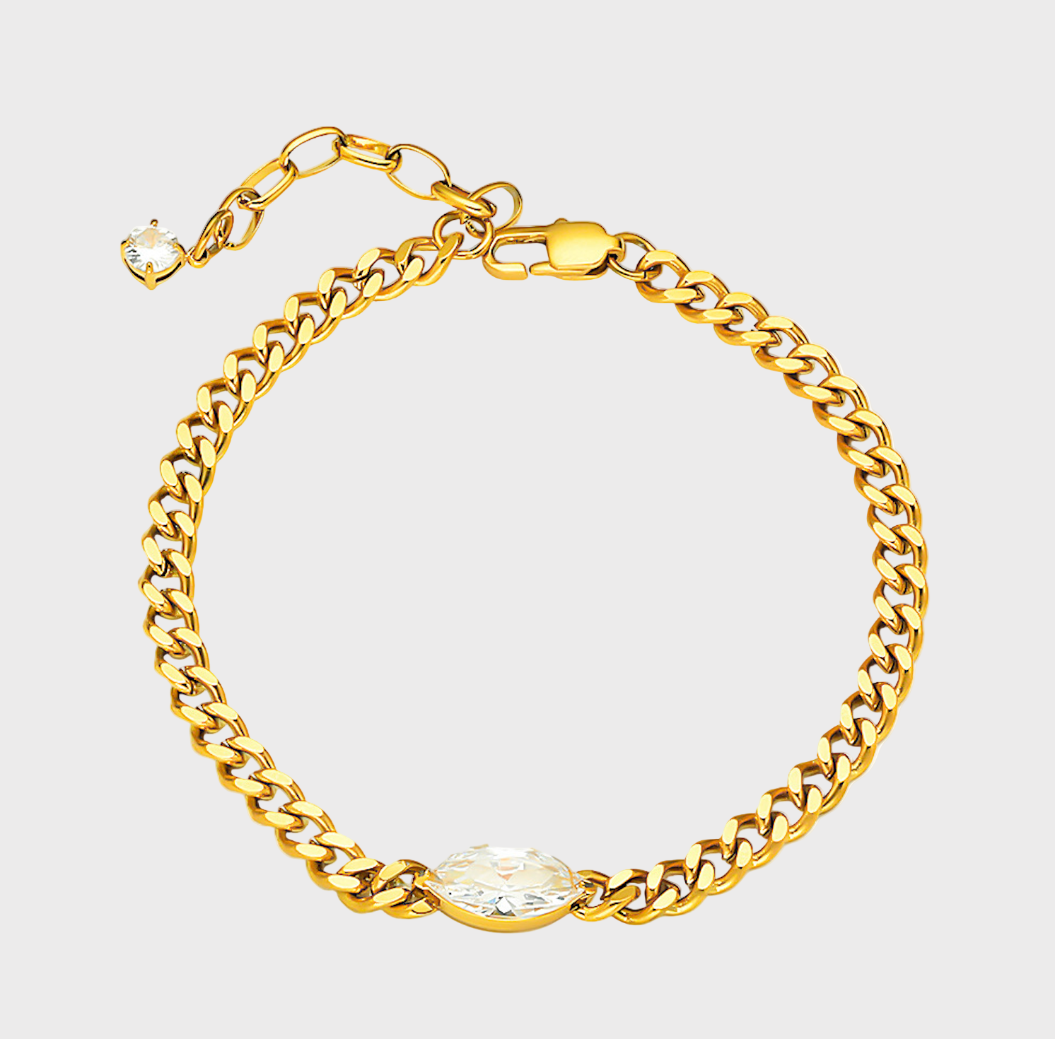 Vyra Gold Chain Bracelet