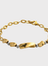 Sculpted Gold Bracelet