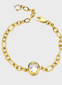 Ovalia Gold Crystal Bracelet