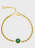 Emera Gold Gem Bracelet