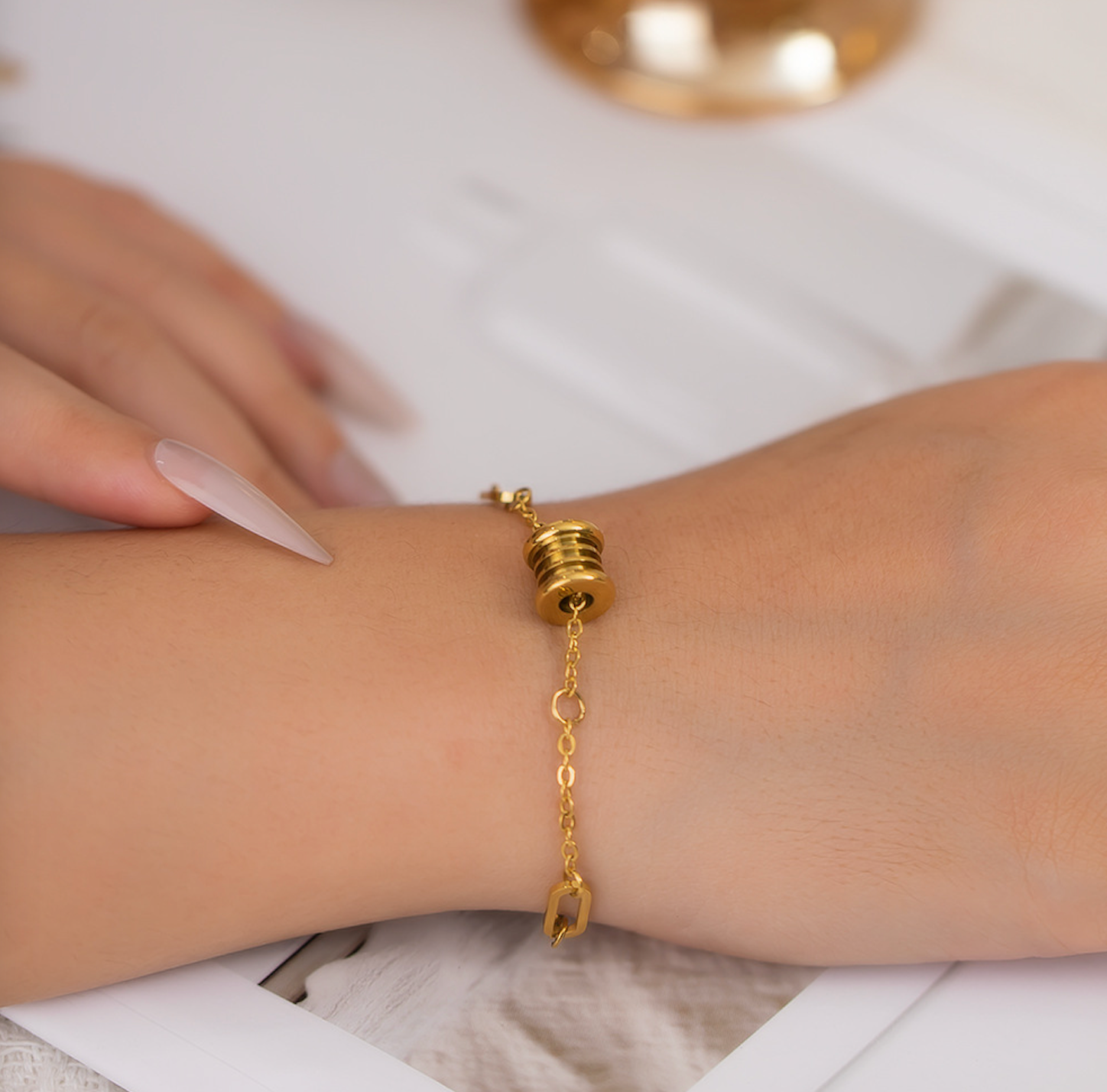 Helix Gold Bracelet