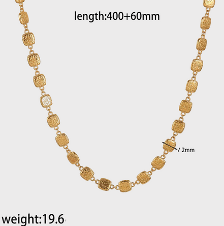 Sienna Gold Chain Necklace