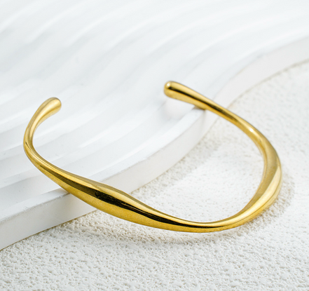 Celeste Gold Cuff Bracelet