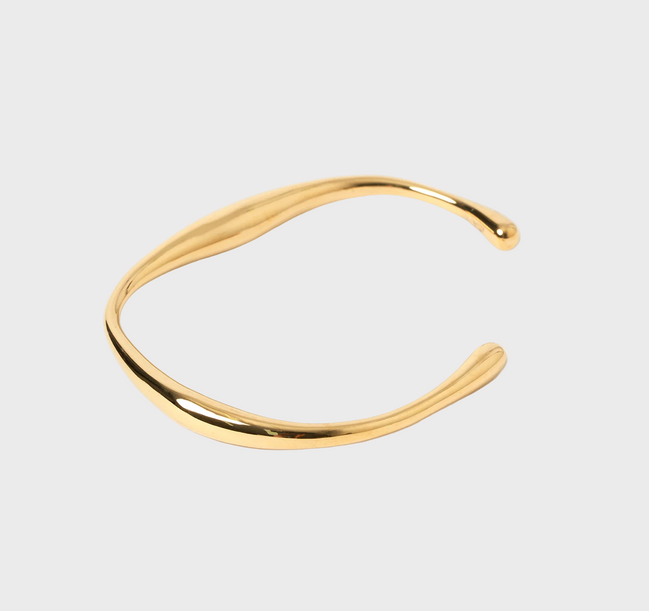 Celeste Gold Cuff Bracelet