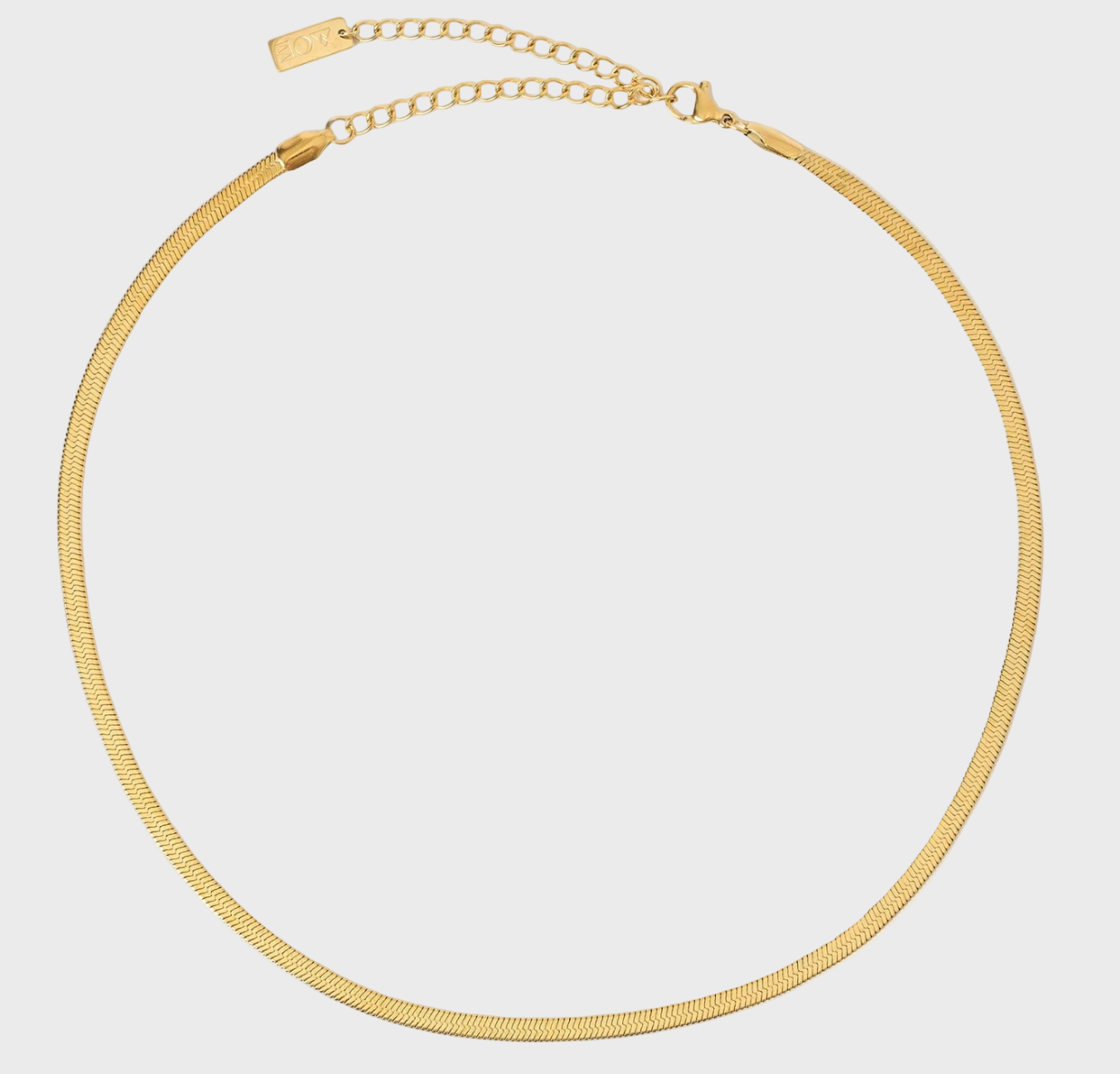 Valentina Gold Snake Chain Necklace
