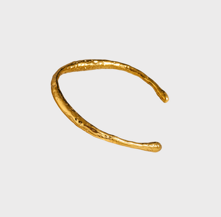 Nerina Gold Cuff Bracelet