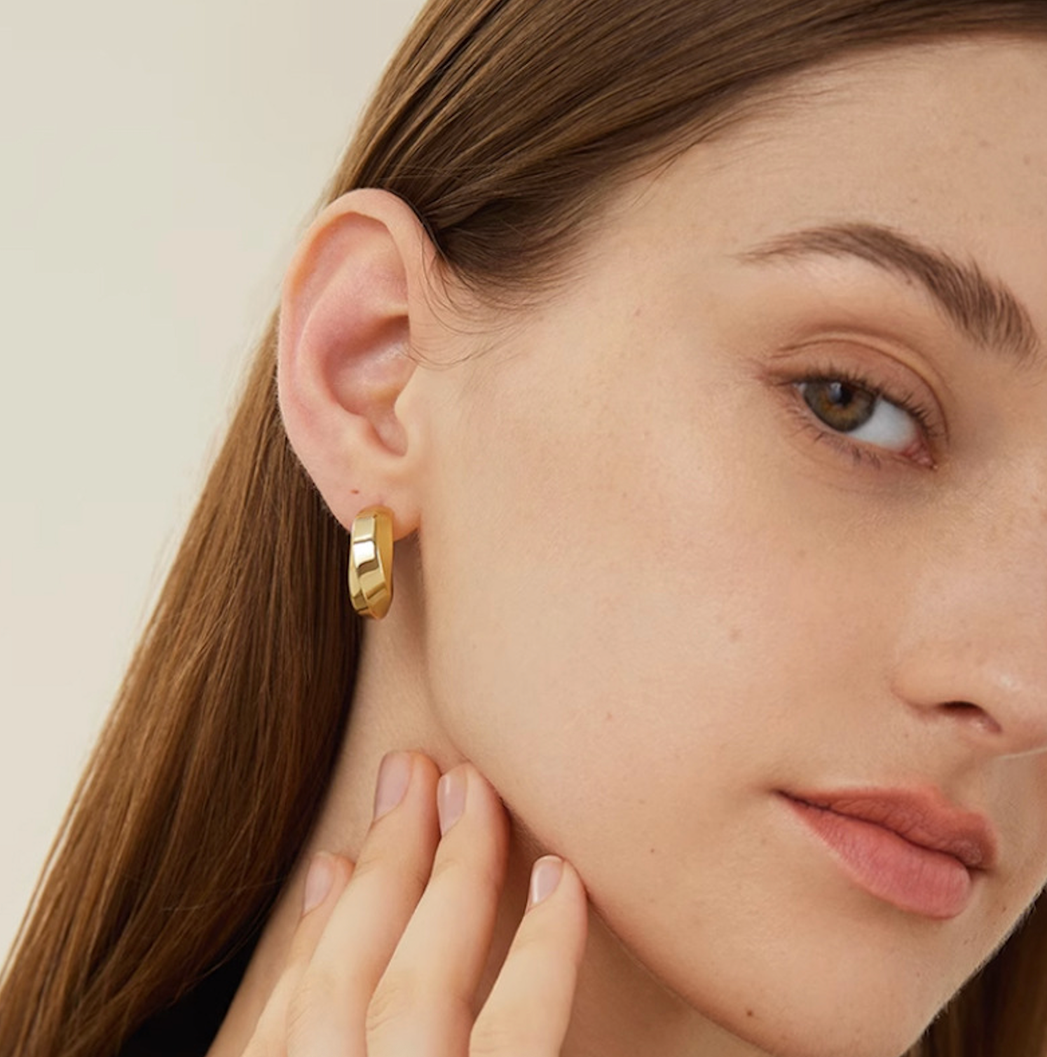 Rhea Gold Earrings