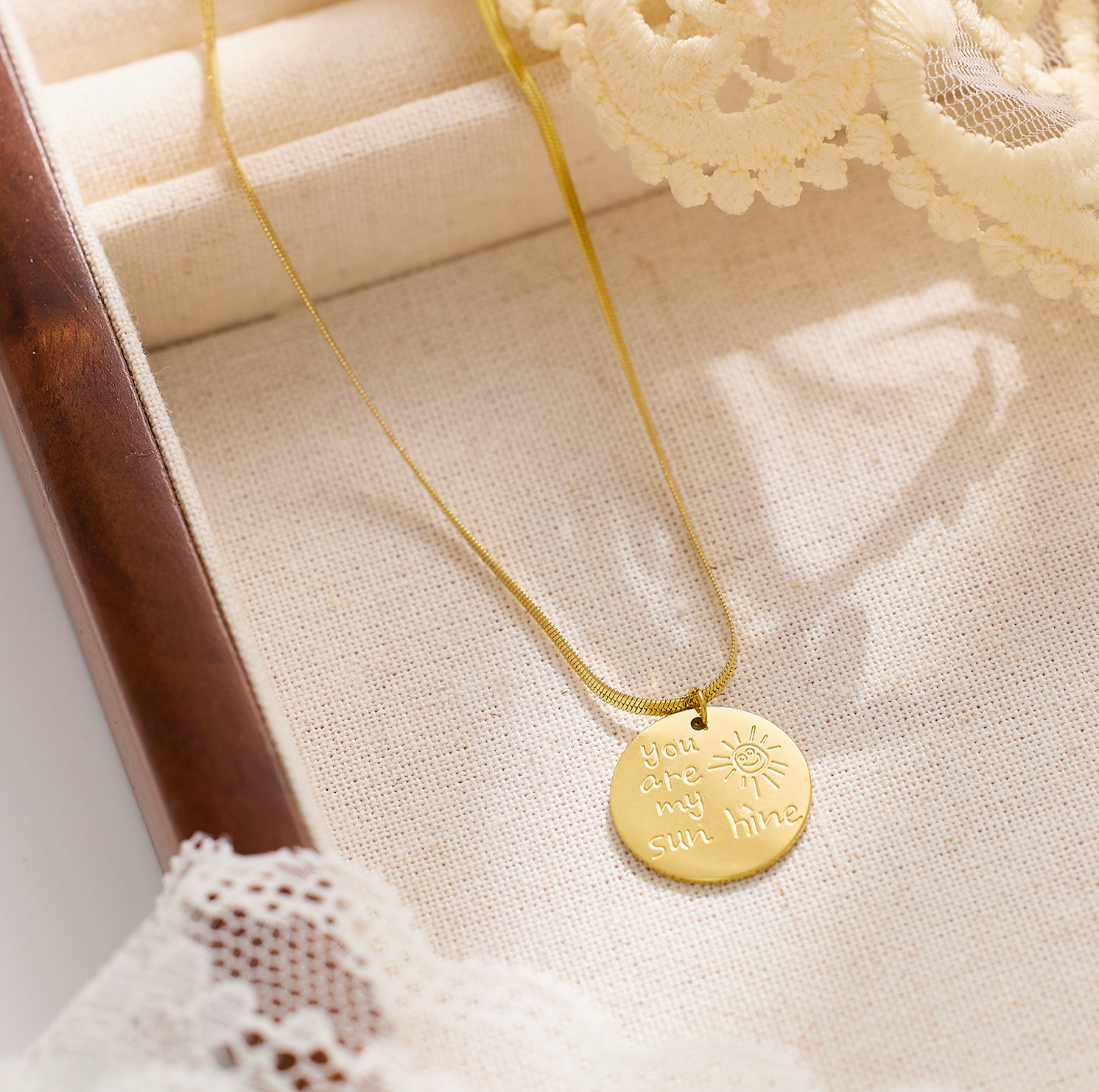 Sunshine Gold Necklace