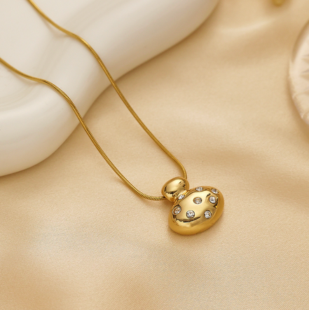 Stellara Charm Gold Necklace