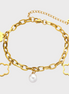 Fleur Pearl Gold Bracelet