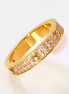 Adira Cubic Zirconia Gold Ring