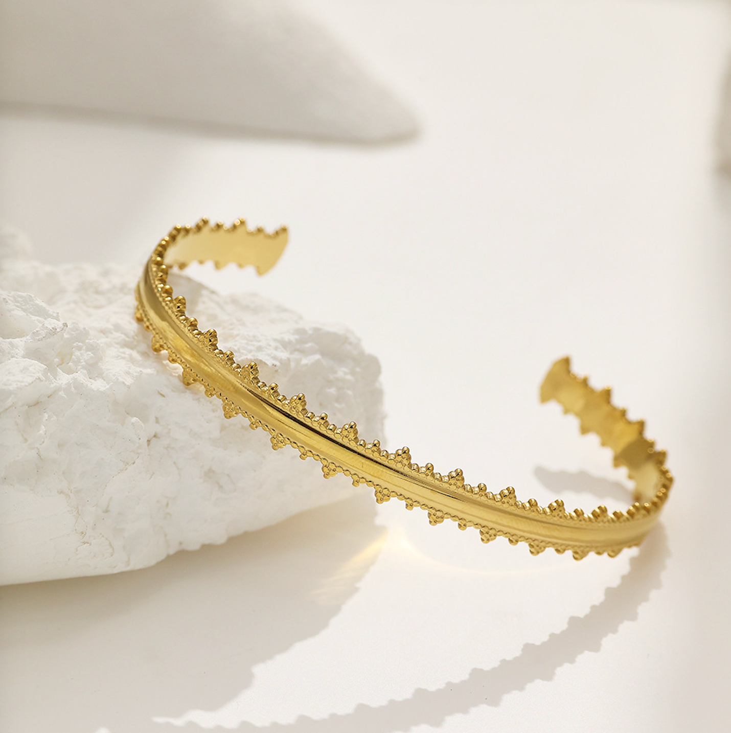Isadora Gold Cuff Bracelet