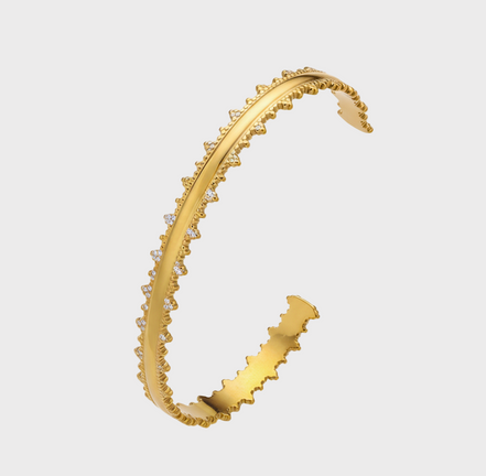Isadora Gold Cuff Bracelet