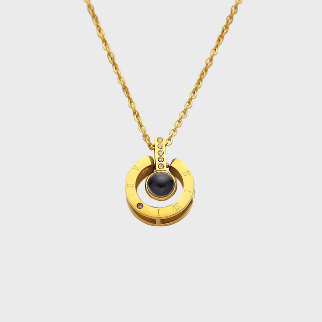 Vionne Roman Gold Necklace