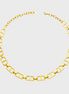 Gold Open Link Necklace